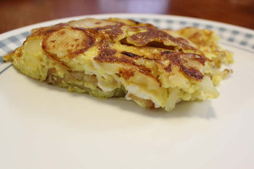 Tortilla de Patatas (Spanish Omelette) bites out of life