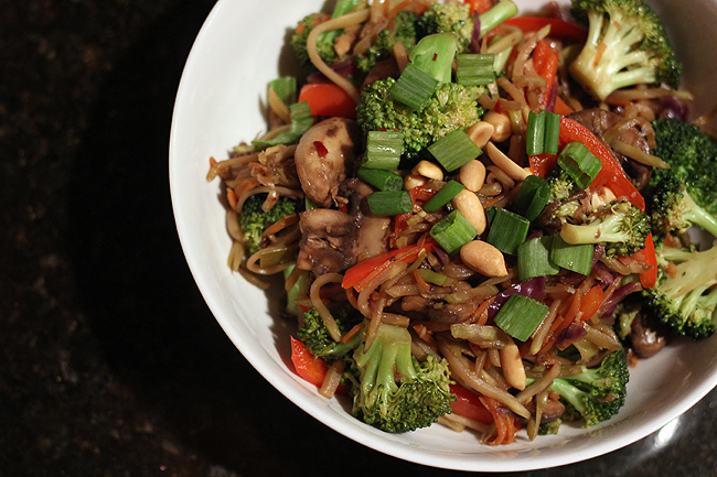 Broccoli Slaw Stir Fry - bites out of life